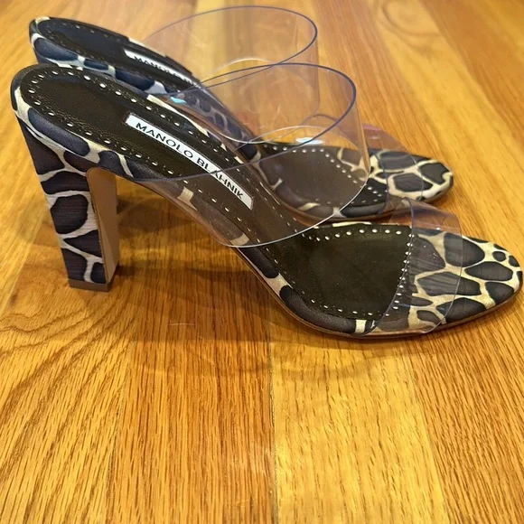 MANOLO BLAHNIK SCOLTO CHEETAH PRINT - BRAND NEW IN BOX - SIZE 7 - Picture 2 of 9